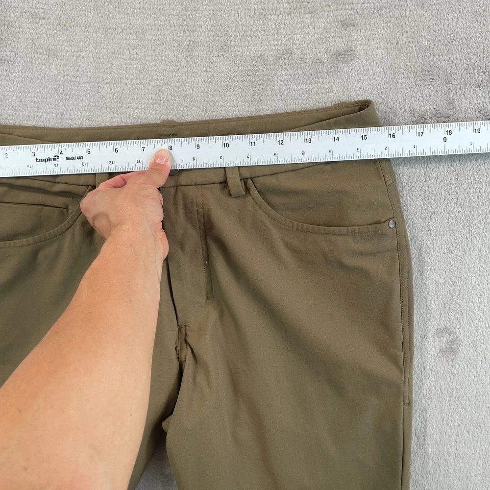 Lululemon ABC Classic Pants Men 30x31 Artifact Warpstreme Stretch Wicking Casual